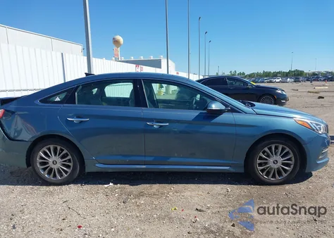 2015 Hyundai Sonata Limited z USA, uszkodzony, nr VIN 5NPE34AF8FH044122
